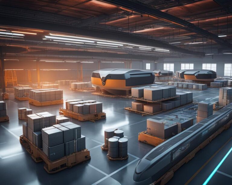 área de logística e supply chain