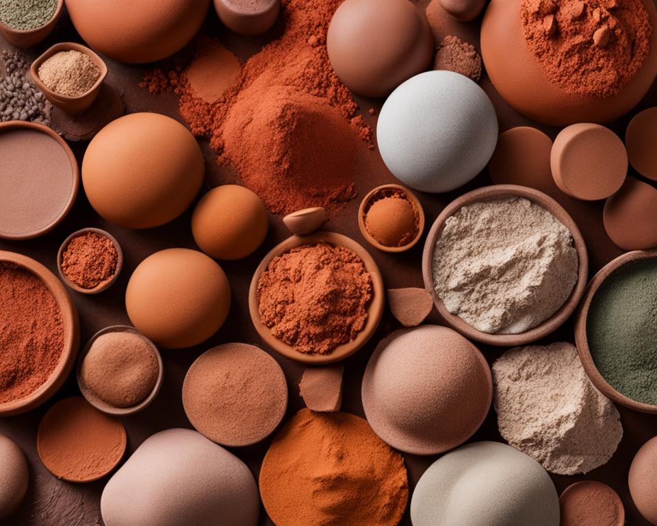 Tipos de argila para a pele