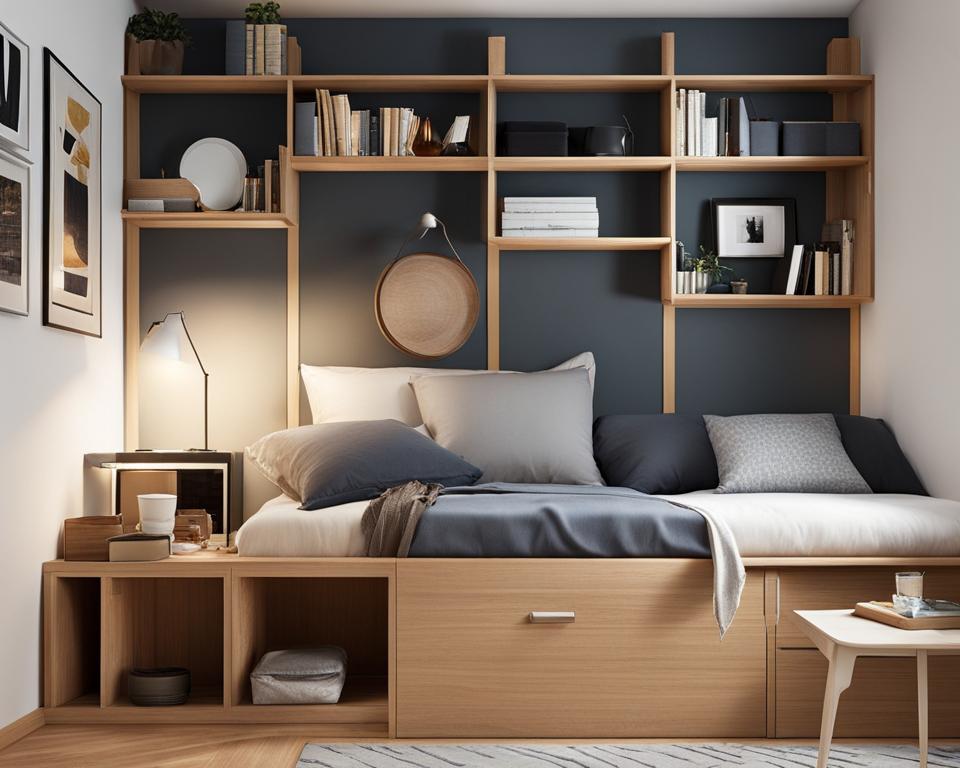 otimização de espaços em apartamentos pequenos