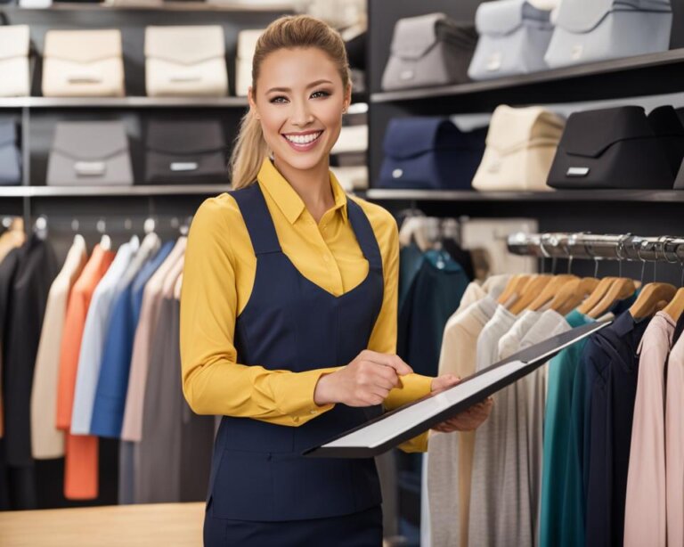 Atendente de Loja de Roupas