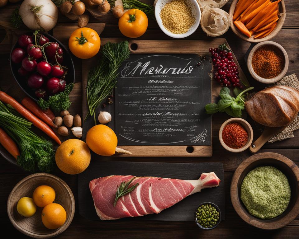 Menu Especial