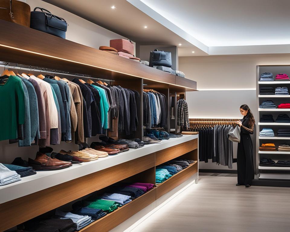 Reposição de Loja de Roupas