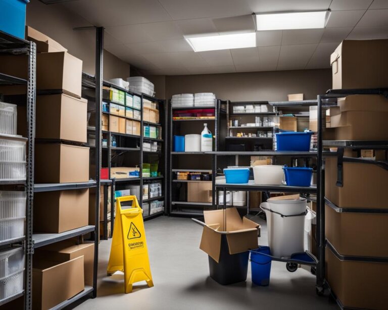 Reposição de Produtos de Limpeza