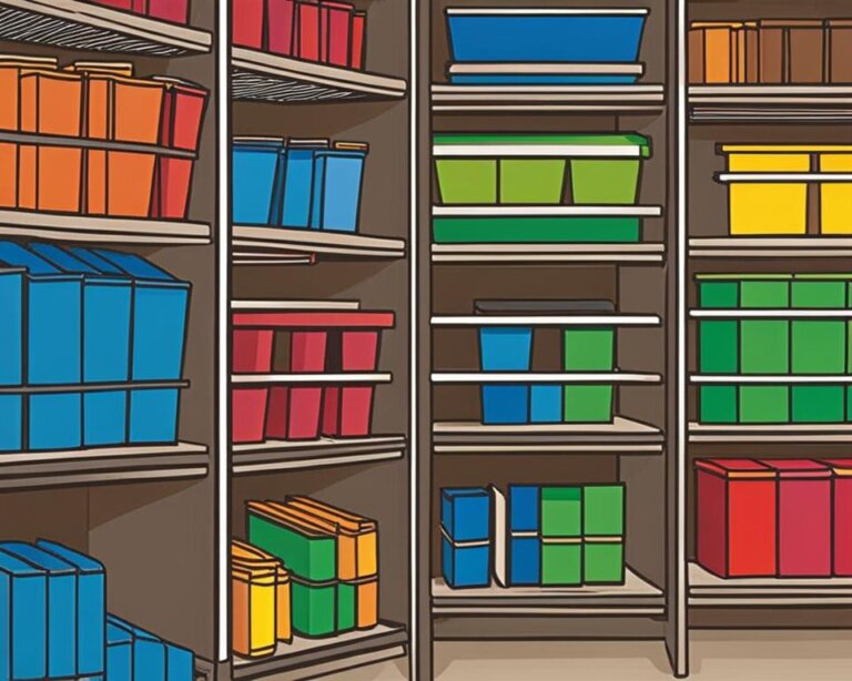 Reposição de Produtos de Papelaria